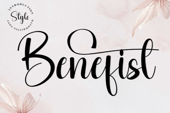 Benefist: A Refined Script Font for Editorial Storytelling