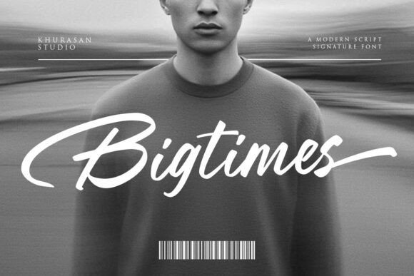 Bigtimes: A Brush Script Font with Real Hand-Lettering Charm
