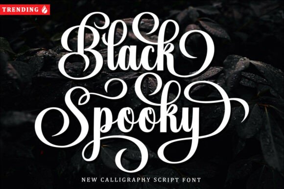 Black Spooky Font Review: Script Amp’s Dark Elegance