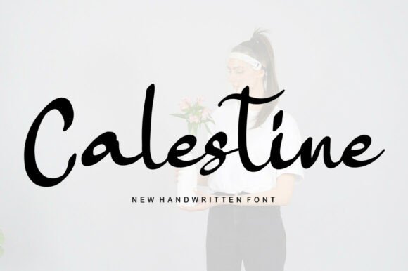 Calestine: A Refined Handwritten Font for Digital Designers
