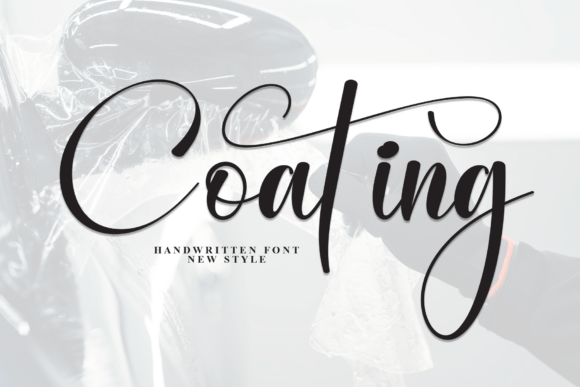 Coating Font Brings a Calm, Modern Script to Editorial Design