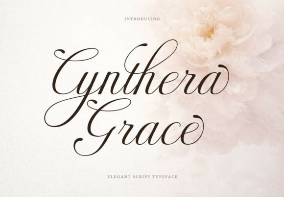 Cynthera Grace: A Refined Script Font for Web Designers