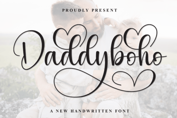 Daddyboho: A Warm Script Font for Small Business Branding