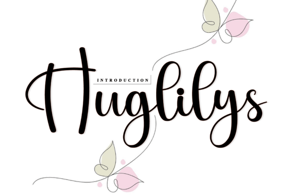 Huglilys: A Handwritten Font for Editorial Design