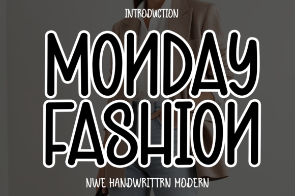 Monday Fashion: A Flowing Script Font for Web Designers