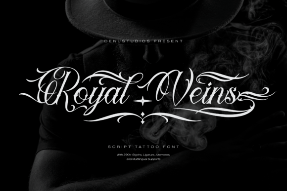 Royal Veins: A Script Font With Bold Creative Energy