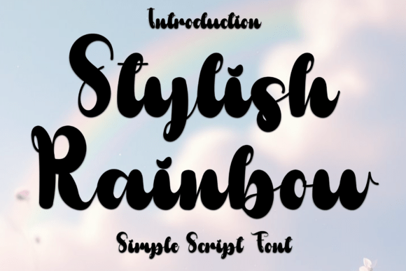 Stylish Rainbow Font: A Designer’s Branding Test