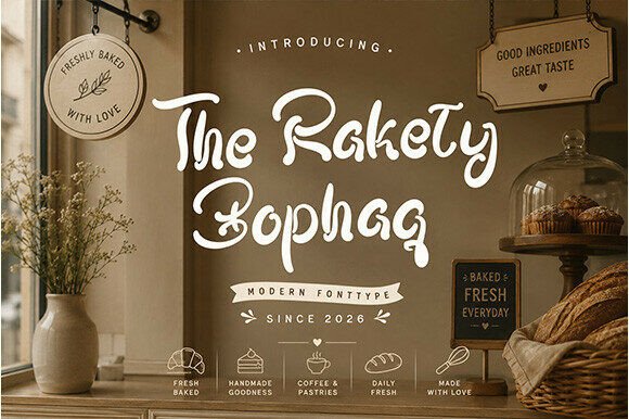 The Rackety Bophaq: A Playful Script Typeface for Campaign Design