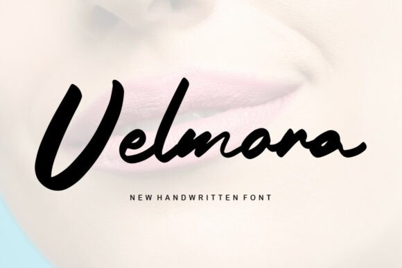 Velmora: An Elegant Handwritten Font for Polished Branding