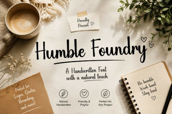 Why Humble Foundry Could Be the Script Font Your Business Keeps Coming Back To