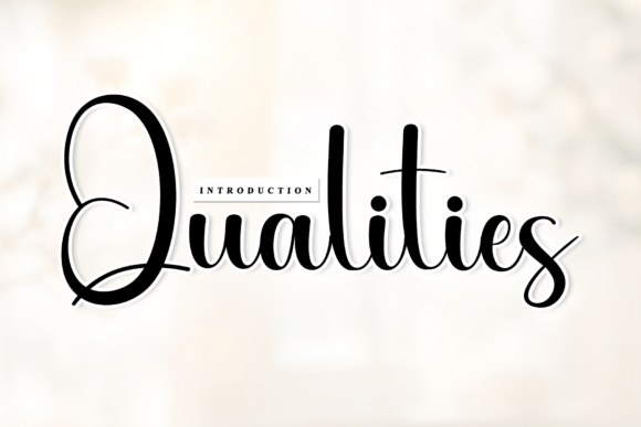 Why Qualities Script Font is a Business Branding Asset