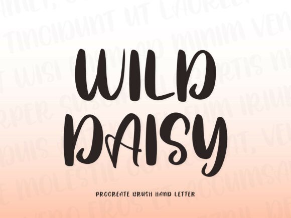Wild Daisy: A Handwriting Font That Makes Small Brands Shine